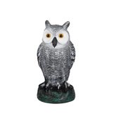 Little Owl 12.5X9.5X22Cm - Grey